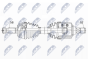Приводний вал Mitsubishi Asx 1.8,2.0 4Wd 10-, Outlander Ii 2.0,2.4 4Wd 06-, Citroen C-Crosser 2.4 08-, Peugeot 4007 2.4 07-, фото 1 - інтерент-магазин Auto-Mechanic