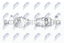 Приводний вал Nissan Micra K12 1.2,1.4,1.6, Note E11 1.6 06-
