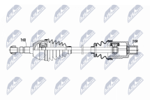 Приводний вал Opel Astra J 1.4T 09-