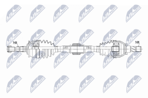 Приводний вал Opel Astra K 1.4T 15-