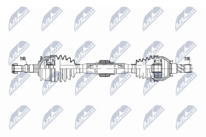 Приводний вал Opel Astra K 1.4T 15-