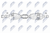 Приводний вал Opel Insignia A 1.6,1.8 2008-12.2011