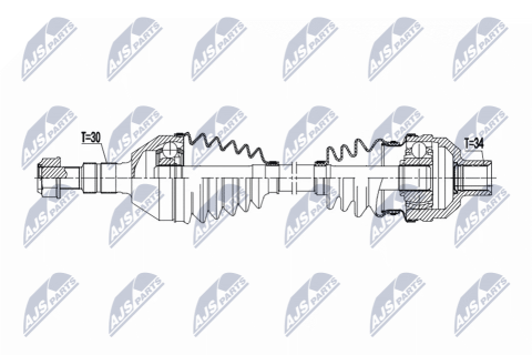 Приводний вал Opel Vectra C 2.0Dti,2.2 03-, Signum 2.0Dti,2.2 03- Приводний вал Opel Vectra C 2.0Dti,2.2 03-, Signum 2.0Dti,2.2 03-