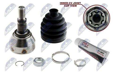 Комплект шарнірів, приводний вал Opel Vectra C 2.8T 02-, Saab 9-3 1.8T,2.0T,2.8T,2.2Tid 02- Комплект шарнірів, приводний вал Opel Vectra C 2.8T 02-, Saab 9-3 1.8T,2.0T,2.8T,2.2Tid 02-