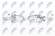 Приводний вал Peugeot 308 Ii 1.2Htp 130Km,1.6Hdi,2.0Hdi 150Km,2.0Hdi Gt 180Km 13-