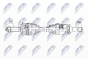 Приводний вал Peugeot 4007 4Wd 2.2Hdi 07-, Mitsubishi Outlander 4Wd 2.2Di-D 07-, Citroen C-Crosser 4Wd 2.2Hdi 07-, фото 1 - інтерент-магазин Auto-Mechanic