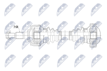 Приводний вал Porsche 718 Boxster Приводний вал Porsche 718 Boxster