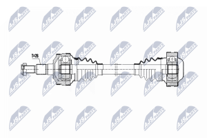 Приводной вал Porsche Boxster 2.5 96-99, 2.7 99-04