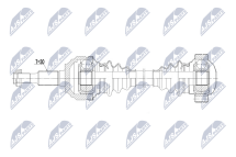 Приводний вал Porsche Cayman 981 3.8Gt4 15-16