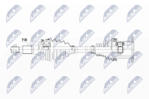 Приводний вал Porsche Panamera 3.0 4S,3.6, 4.8 4S, 4.8 Gts, 4.8 Turbo 09-16