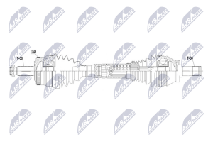 Приводний вал Range Rover Iii L322 02-, Range Rover Sport L320 05-