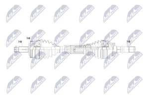 Приводний вал Range Rover Iii L322 02-, Range Rover Sport L320 05-