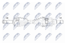 Приводний вал Renault Kadjar 1.2Tce 130Km Edc 15-