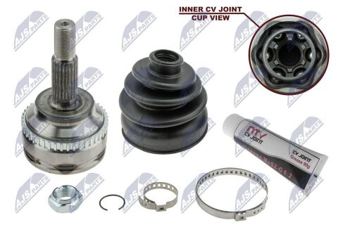 Комплект шарнірів, приводний вал Renault Megane I 1.9Dci 99-,Scenic 1.9Dci 01-,Kangoo 01-,Kubistar 03-