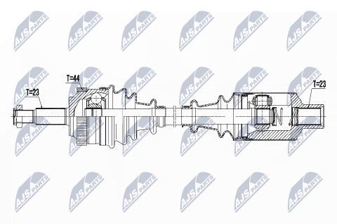 Приводной вал Renault Scenic Rx4 1.9Dci,2.0 00-04 Приводной вал Renault Scenic Rx4 1.9Dci,2.0 00-04