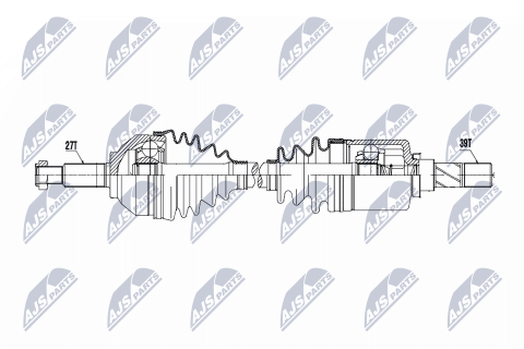 Приводной вал Renault Trafic Ii 2.5Dci 06-08, Opel Vivaro A 2.5Dti 03-, 2.5Dci 06-10 Приводной вал Renault Trafic Ii 2.5Dci 06-08, Opel Vivaro A 2.5Dti 03-, 2.5Dci 06-10