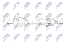 Приводной вал Renault Trafic Iii 2.0Dci 06.2019-, Fiat Talento 2.0Ecojet 07.2019-, Nissan Nv300 2.0Dci 07.2019-