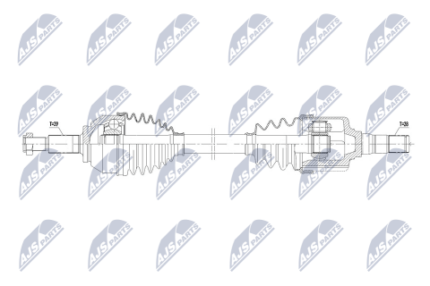 Приводний вал Renault Trafic Iii 2.0Dci 06.2019-, Fiat Talento 2.0Ecojet 07.2019-, Nissan Nv300 2.0Dci 07.2019- Приводний вал Renault Trafic Iii 2.0Dci 06.2019-, Fiat Talento 2.0Ecojet 07.2019-, Nissan Nv300 2.0Dci 07.2019-