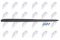 Декоративна/захисна накладка, двері Renault Trafic Ii 2001-,Opel Vivaro 2001-,Nissan Primastar 2001-, фото 5 - интернет-магазин Auto-Mechanic