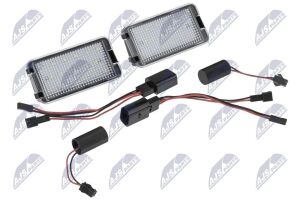 Фонарь освещения номерного знака Seat Ibiza 99-10, Arosa 97-04, Leon 00-06, Altea 04-15, Cordoba 99-09,
