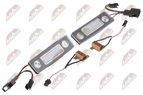 Ліхтар номерного знака Skoda Octavia Ii,Roomster,Roomster Praktik 2004-2015 Ліхтар номерного знака Skoda Octavia Ii,Roomster,Roomster Praktik 2004-2015