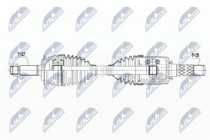 Приводной вал Subaru Forester Awd 2.0,2.0Xt,2.5,2.0D 14-, Xv Awd 14-