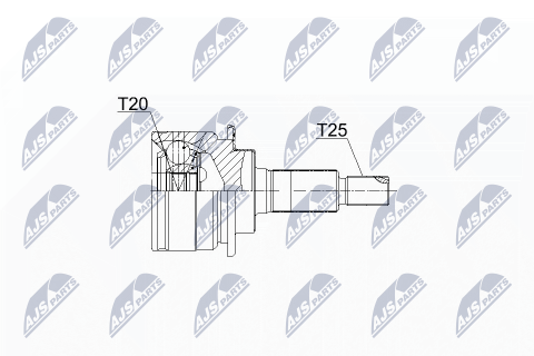 Шарнирный комплект, приводной вал Suzuki Splash 1.0,1.2 08-, Opel Agila 1.0,1.2 08- Шарнирный комплект, приводной вал Suzuki Splash 1.0,1.2 08-, Opel Agila 1.0,1.2 08-