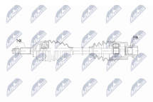 Приводний вал Suzuki Swift Iv 1.3Ddis 10-