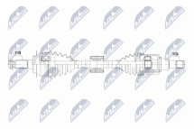 Приводний вал Suzuki Sx4 S-Cross 1.6 13-