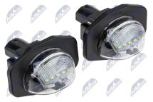 Ліхтар номерного знака Toyota Auris, Corolla, Urban Cruiser; 2006-2016