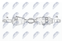Приводний вал Toyota Avensis T27 1.6 08-, 1.8 Mtm