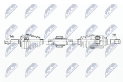 Приводний вал Toyota Avensis T27 1.6 08-, 1.8 Mtm6 Приводний вал Toyota Avensis T27 1.6 08-, 1.8 Mtm6