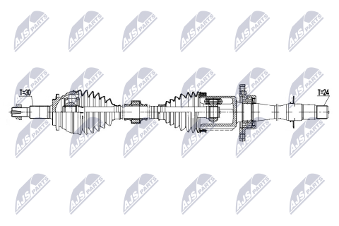 Приводний вал Toyota Camry 2.5H 19-, Lexus Es300H 18- Приводний вал Toyota Camry 2.5H 19-, Lexus Es300H 18-