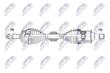 Приводний вал Toyota Rav4 2.0 Mtm, 2.5H 19-, Camry 2.5H 19-, Lexus Es300H 18-