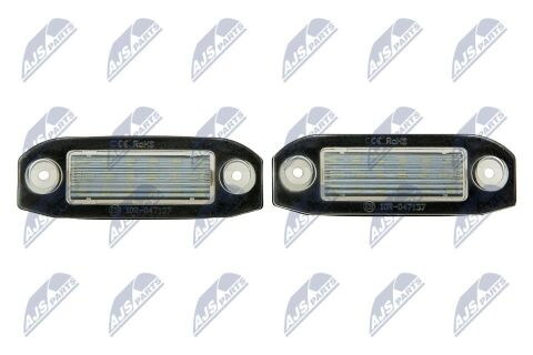 Фонарь освещения номерного знака Volvo C30 2006-,S40 Ii 2004-,Xc60 2008-,S60 Ii 2010-,Xc70 2007-,Xc90 2002-