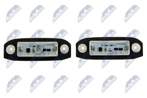 Фонарь освещения номерного знака Volvo C30 2006-,S40 Ii 2004-,Xc60 2008-,S60 Ii 2010-,Xc70 2007-,Xc90 2002-