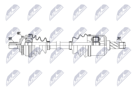 Приводний вал Volvo S70 2.4,2.4T,2.5Tdi,T5 01.99-, V70 2.3,2.3T5,2.4T,2.5Tdi 01.99-, C70 2.4,T5 01.99- Приводний вал Volvo S70 2.4,2.4T,2.5Tdi,T5 01.99-, V70 2.3,2.3T5,2.4T,2.5Tdi 01.99-, C70 2.4,T5 01.99-