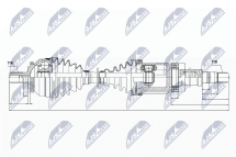 Приводной вал Volvo S80 2.0T,2.4T,2.5T 99-06