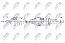 Приводной вал Volvo V40 D3,D4,T5 12-, V40 Cross Country D3,D4,T4,T4 Awd,T5 12-