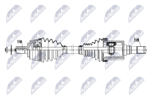 Приводной вал Volvo V40 T4 200Km 14-, V40 Cross Country T4 Gtdi 180Km 12-, D2 Drive 1.6 114Km 13-