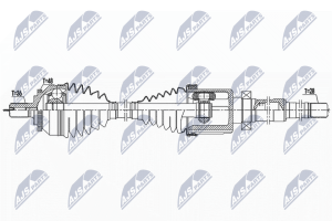 Приводний вал Volvo V70 Ii D5 Awd 05-07, Xc70 Cross Country D5 Awd 05-07