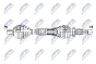 Приводний вал Volvo Xc60 D3,D4 10-15, T6 Awd 08-15, 3,2V6 Awd 09-15, фото 1 - интернет-магазин Auto-Mechanic
