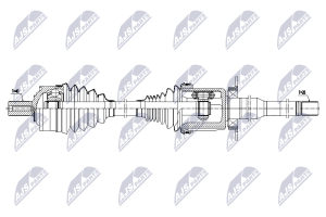 Приводной вал Vovlo Xc90Ii 14-, Xc60Ii 17-, V60Ii Cross Country 18-, V90 Cross Country 16-