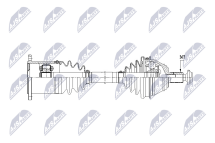 Приводний вал Vw 2.0Tdi 150Km,190Km Passat B8