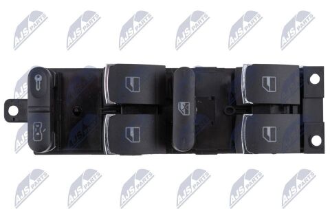 Перемикач, склопідйомник Vw Bora 1998-,Golf Iv 1997-,Passat B5 1966-,Seat Leon 1999-,Toledo 1999- Перемикач, склопідйомник Vw Bora 1998-,Golf Iv 1997-,Passat B5 1966-,Seat Leon 1999-,Toledo 1999-