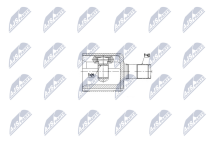 Комплект шарнірів, приводний вал Vw Crafter 17-