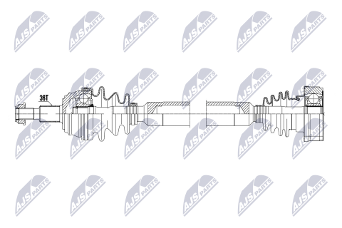 Приводний вал Vw Golf Iv 97-, Bora 98-, Skoda Octavia I 96-, Seat Leon 99-, Toledo Ii 98-, Audi A3 96- Приводний вал Vw Golf Iv 97-, Bora 98-, Skoda Octavia I 96-, Seat Leon 99-, Toledo Ii 98-, Audi A3 96-