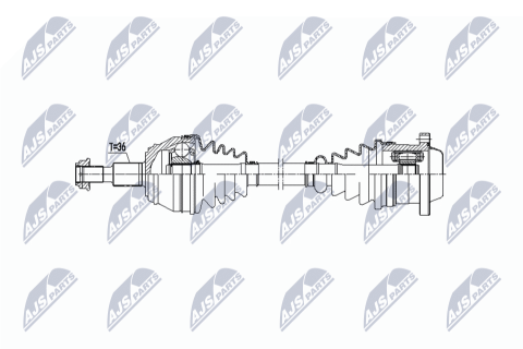 Приводной вал Vw Golf Iv 97-, Bora I 98-, Seat Leon 99-, Toledo 98- Приводной вал Vw Golf Iv 97-, Bora I 98-, Seat Leon 99-, Toledo 98-
