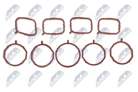 Комплект ущільнень, впускний колектор Vw Golf Vi 1.6Tdi 2009-,Golf Plus 1.6Tdi 2009-,Jetta 1.6Tdi 2009-,Passat 1.6Tdi 2009-,Touran 1.6Tdi 2010-,Skoda Yeti 1.6Tdi 2010-,Superb 1.6Tdi 2010-,Octavia 1.6Tdi 2009-,Audi A3 1.6Tdi 2009-