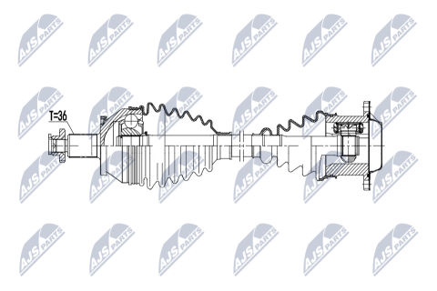 Приводний вал Vw Polo 1.0Tsi 14-, Skoda Fabia Iii 1.0Tsi 14-, Rapid 1.0Tsi 17-, Seat Ibiza 1.0Tsi 15-, Audi A1 1.04Tfsi 15- Приводний вал Vw Polo 1.0Tsi 14-, Skoda Fabia Iii 1.0Tsi 14-, Rapid 1.0Tsi 17-, Seat Ibiza 1.0Tsi 15-, Audi A1 1.04Tfsi 15-